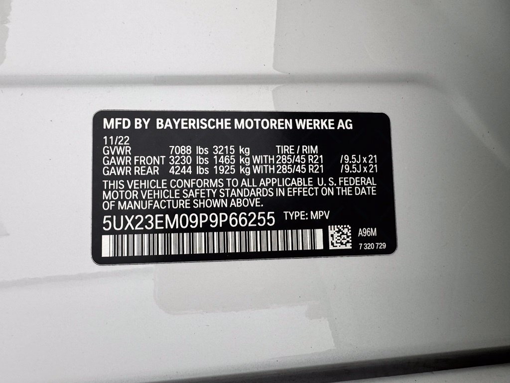 Certified 2023 BMW X7 xDrive40i w/ Executive Package AWD/4WD image 11