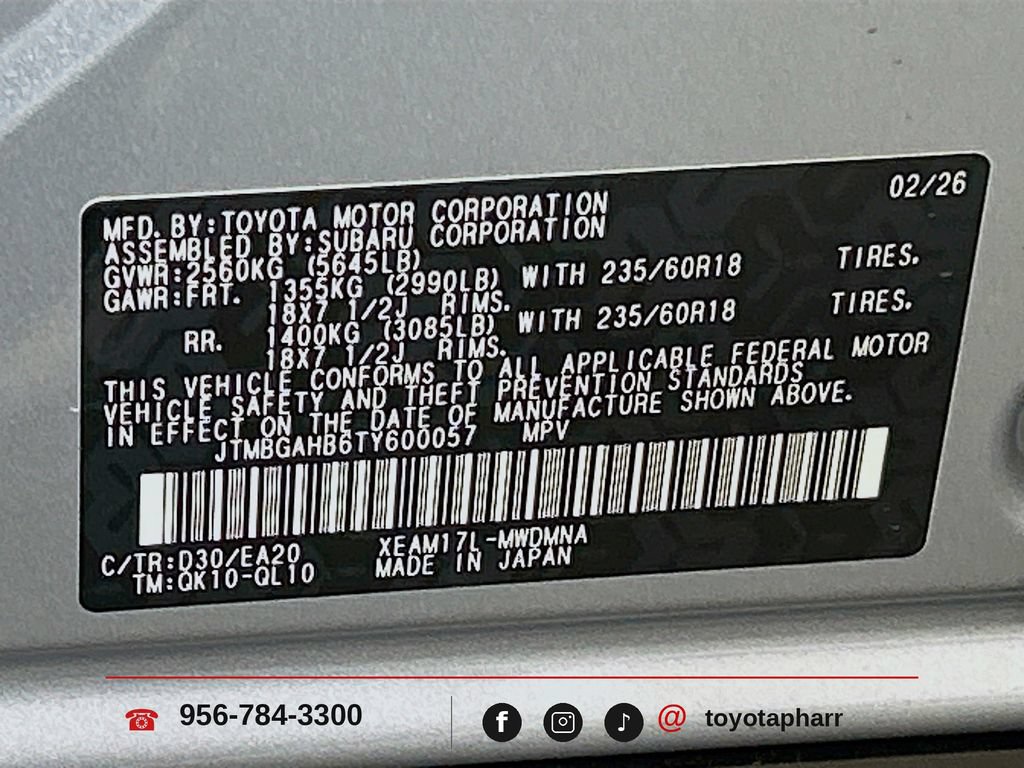 New 2026 Toyota bZ Woodland AWD/4WD image 30