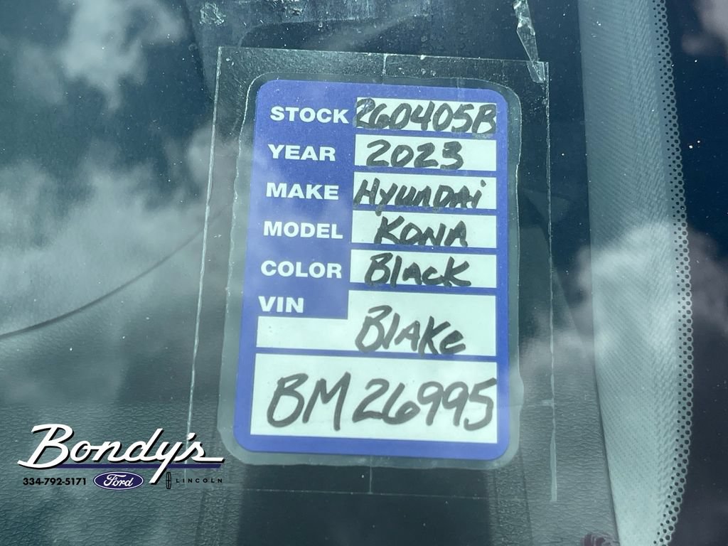 Used 2023 Hyundai Kona Limited FWD image 21
