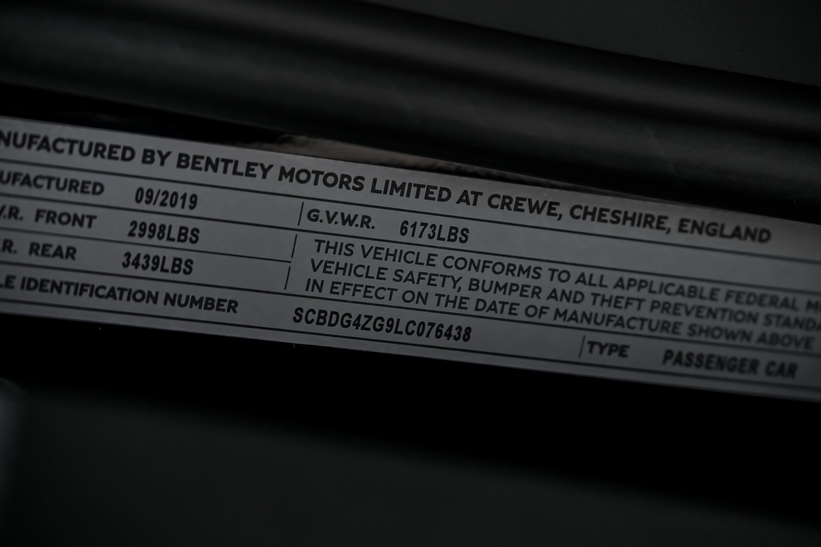 Certified 2020 Bentley Continental GT w/ First Edition Specification AWD/4WD image 50