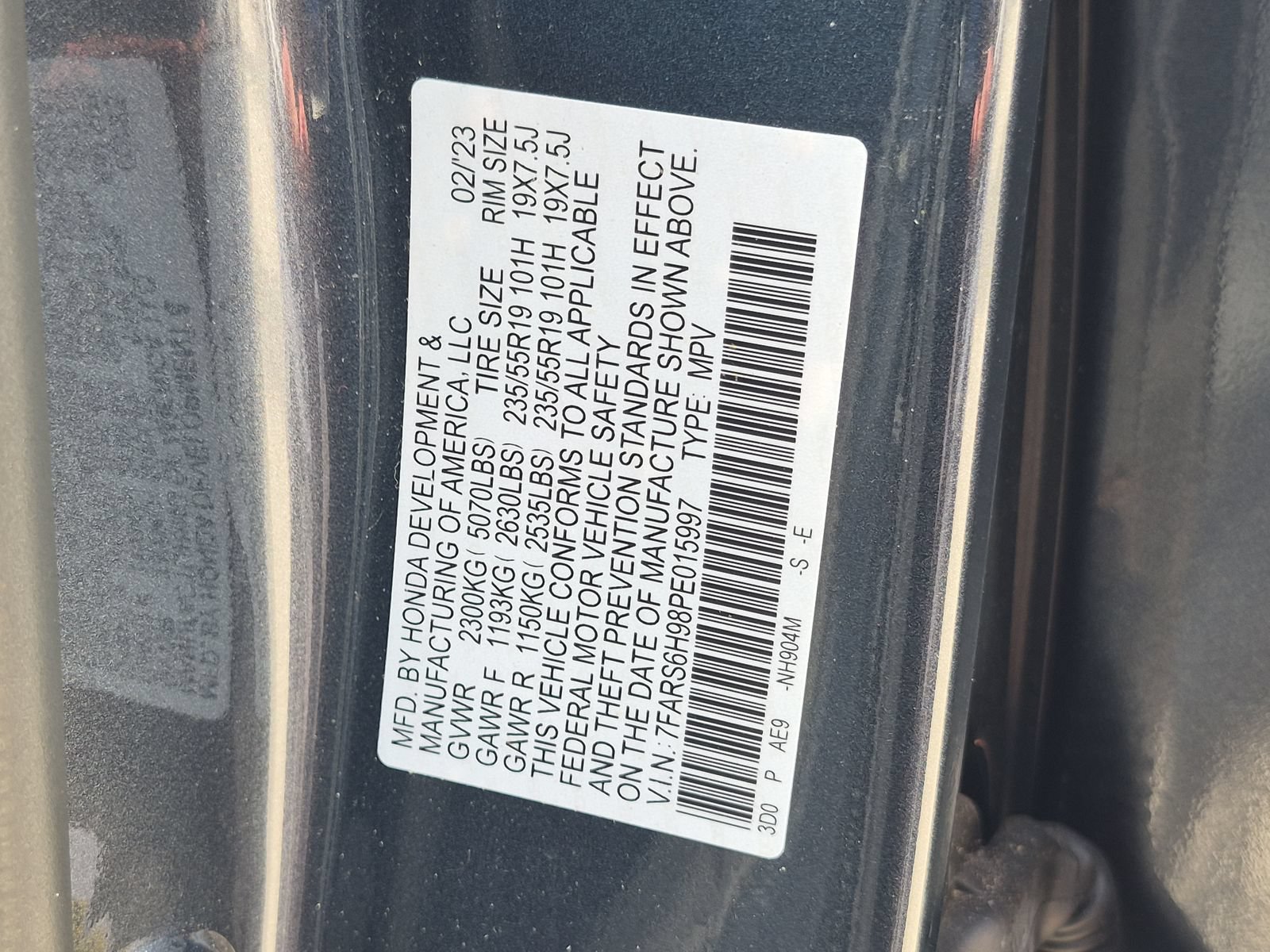 Certified 2023 Honda CR-V Sport Touring image 21