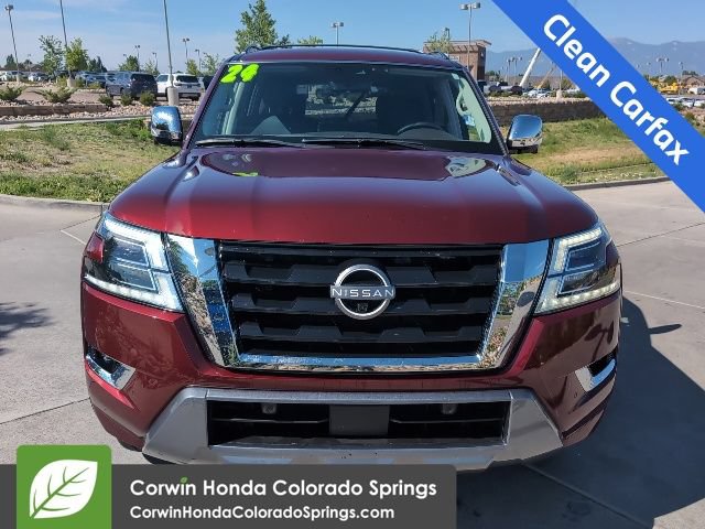 Used 2024 Nissan Armada Platinum w/ Captain's Chairs Package AWD/4WD image 2