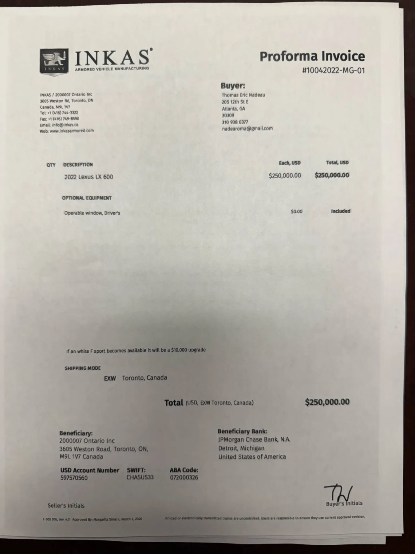 Used 2022 Lexus LX 600 4WD w/ Premium Package image 27