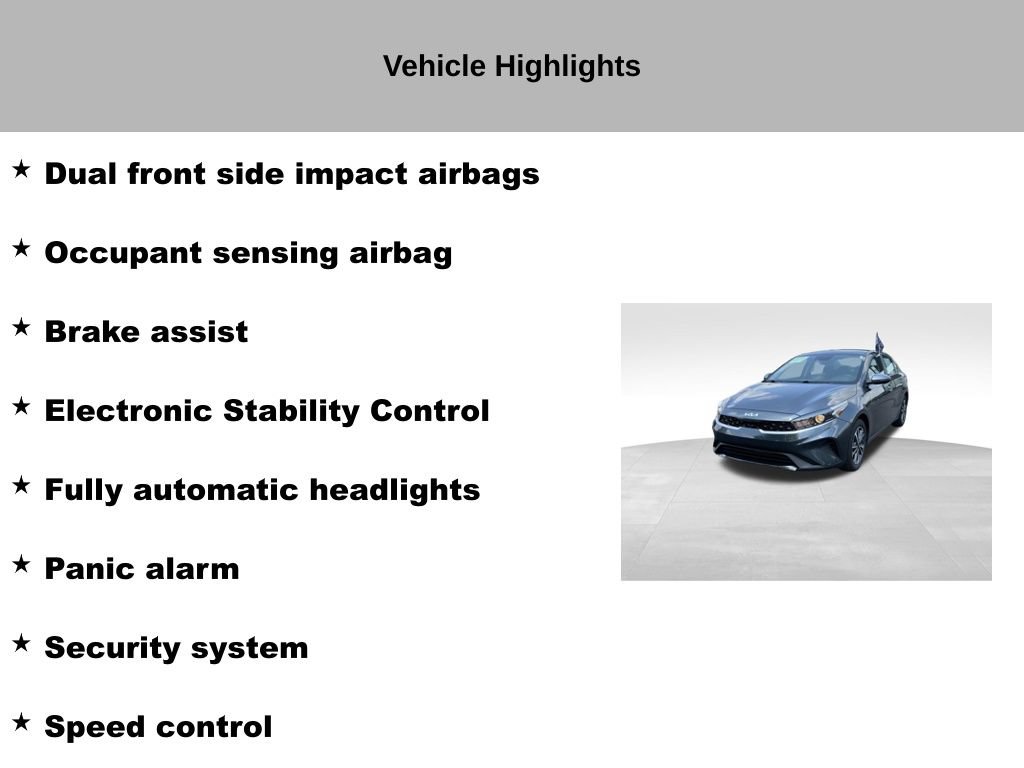 Certified 2024 Kia Forte LXS w/ LXS Technology Package FWD image 37