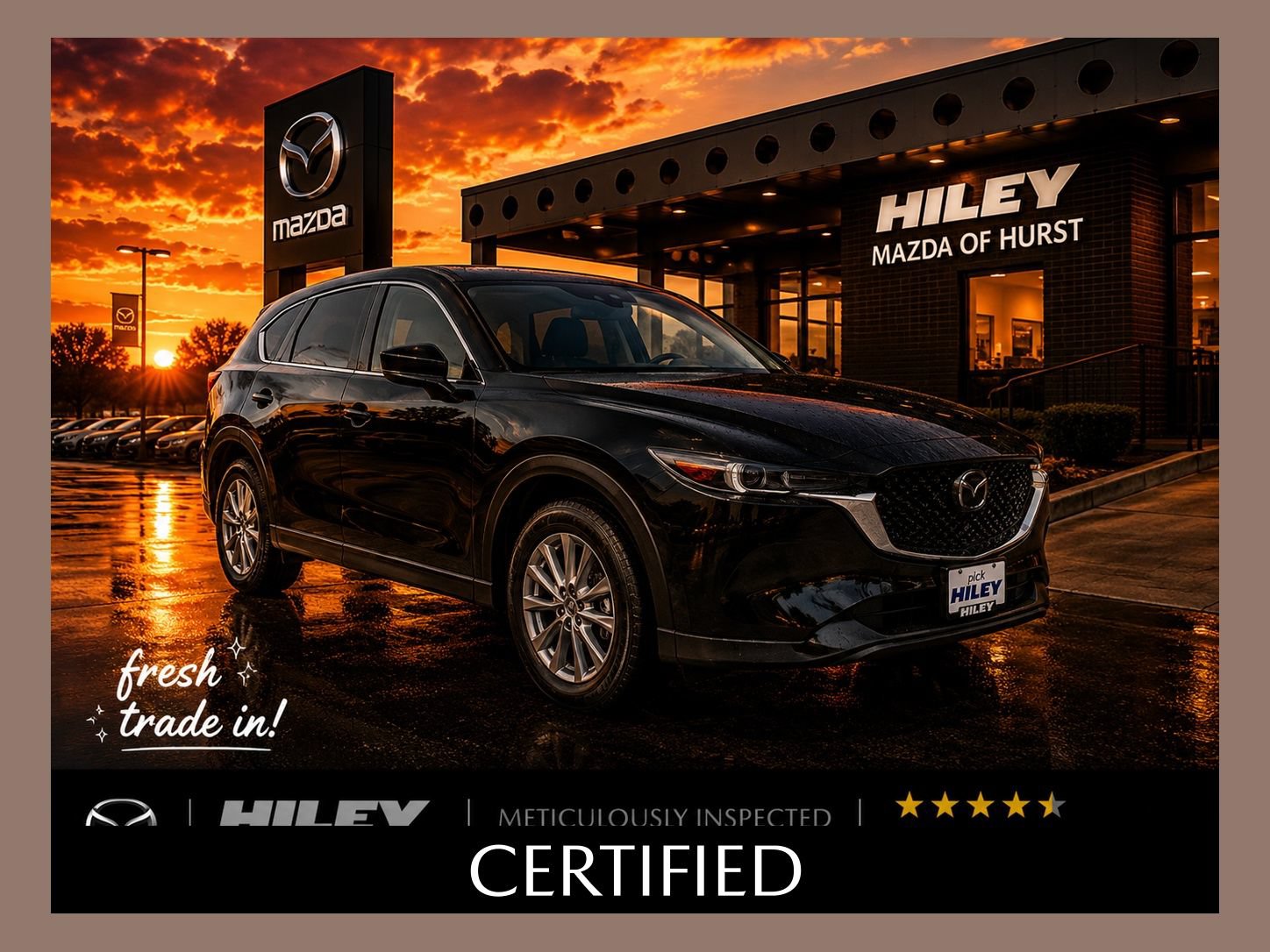 Certified 2024 MAZDA CX-5 AWD 2.5 S w/ Select Package image 1