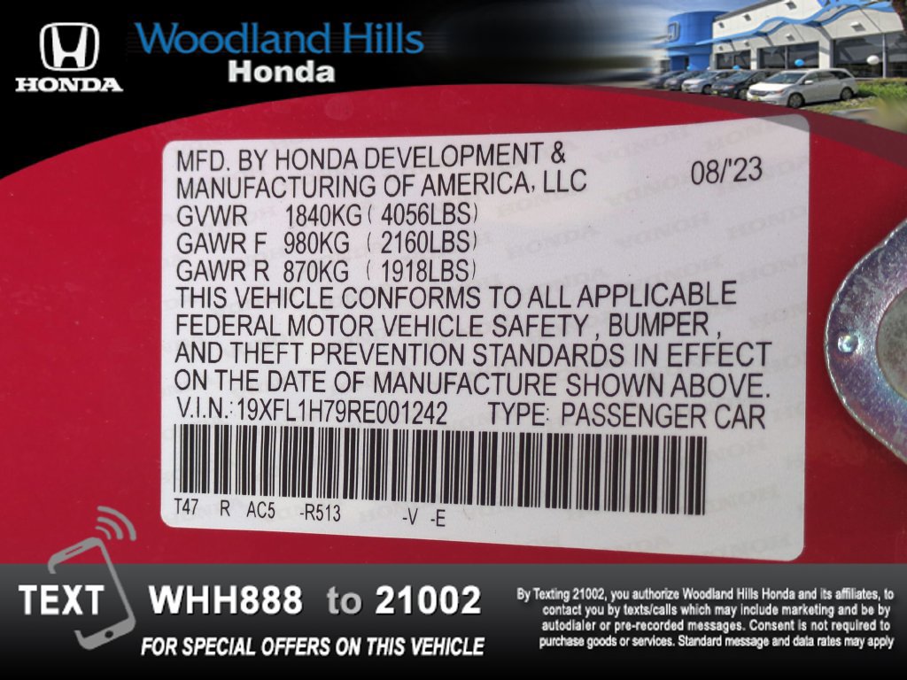 Used 2024 Honda Civic EX-L image 27