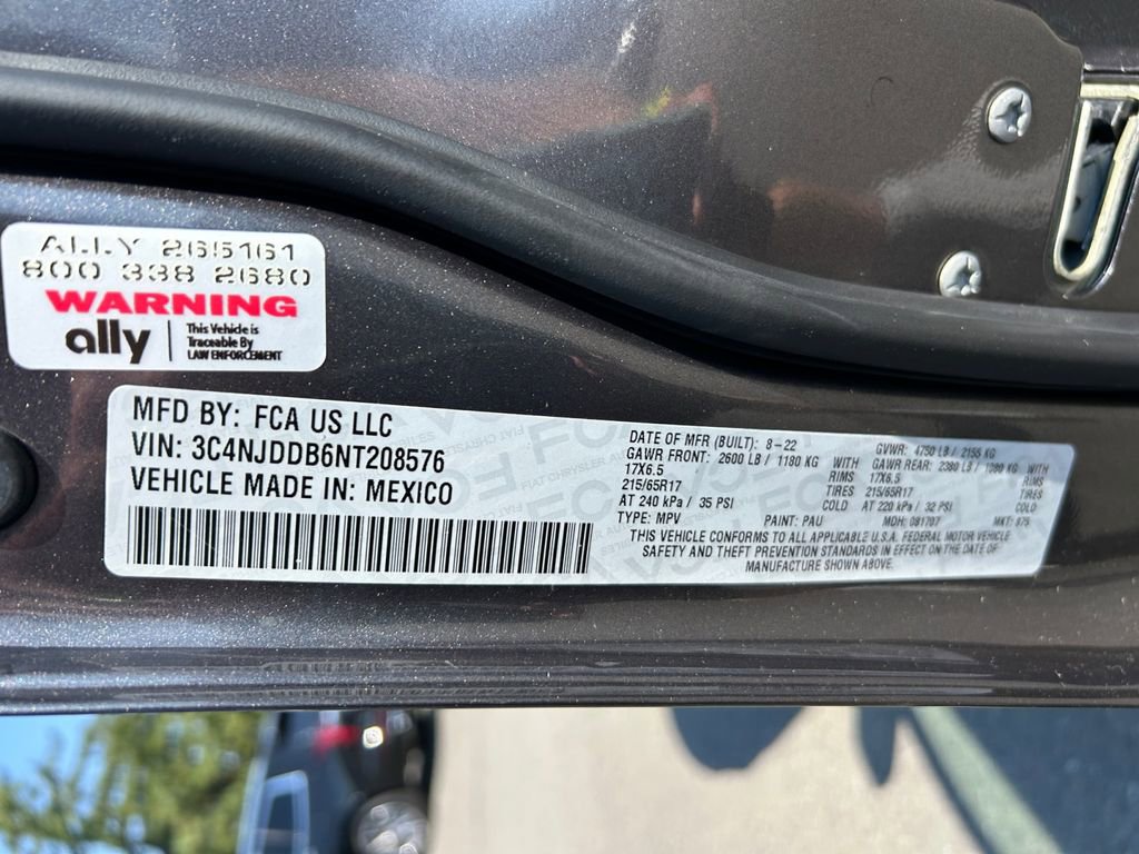 Used 2022 Jeep Compass Trailhawk w/ Trailhawk Elite Group image 34