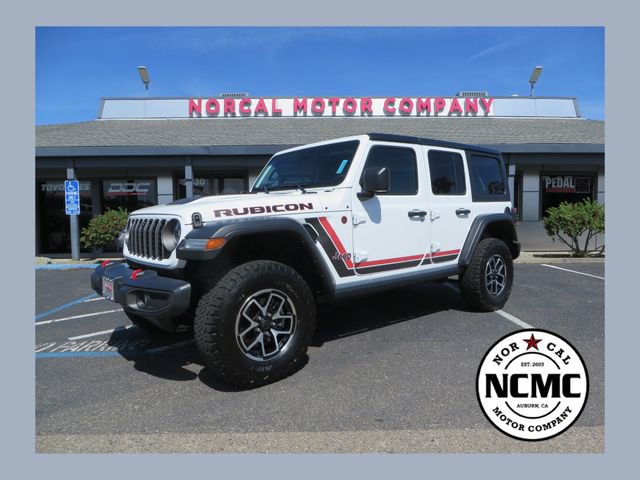 Used 2024 Jeep Wrangler Unlimited Rubicon w/ Technology Group AWD/4WD image 1