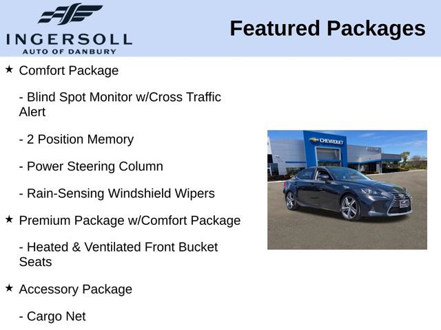 Used 2018 Lexus IS 300 AWD w/ Comfort Package image 15
