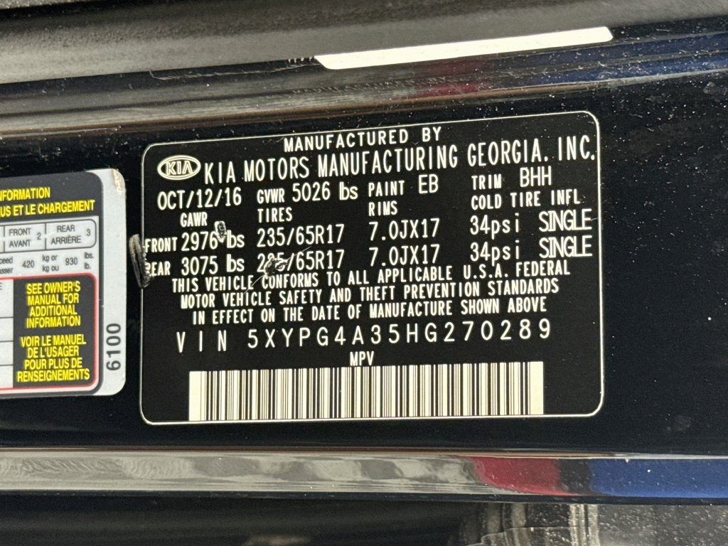 Used 2017 Kia Sorento FWD w/ LX Convenience Package image 31