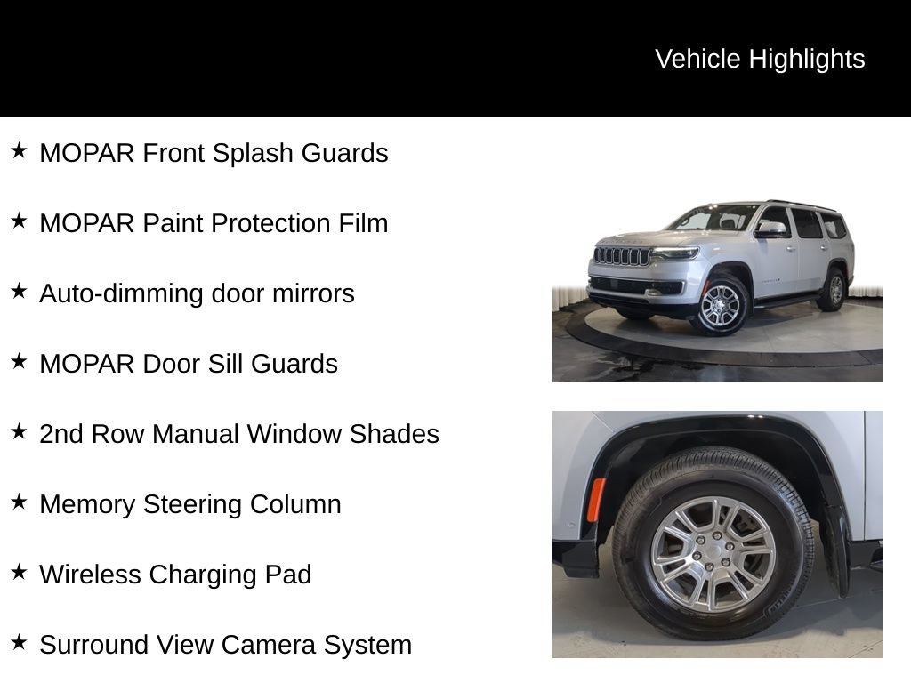 Used 2022 Jeep Wagoneer Series I w/ Convenience Group I AWD/4WD image 32