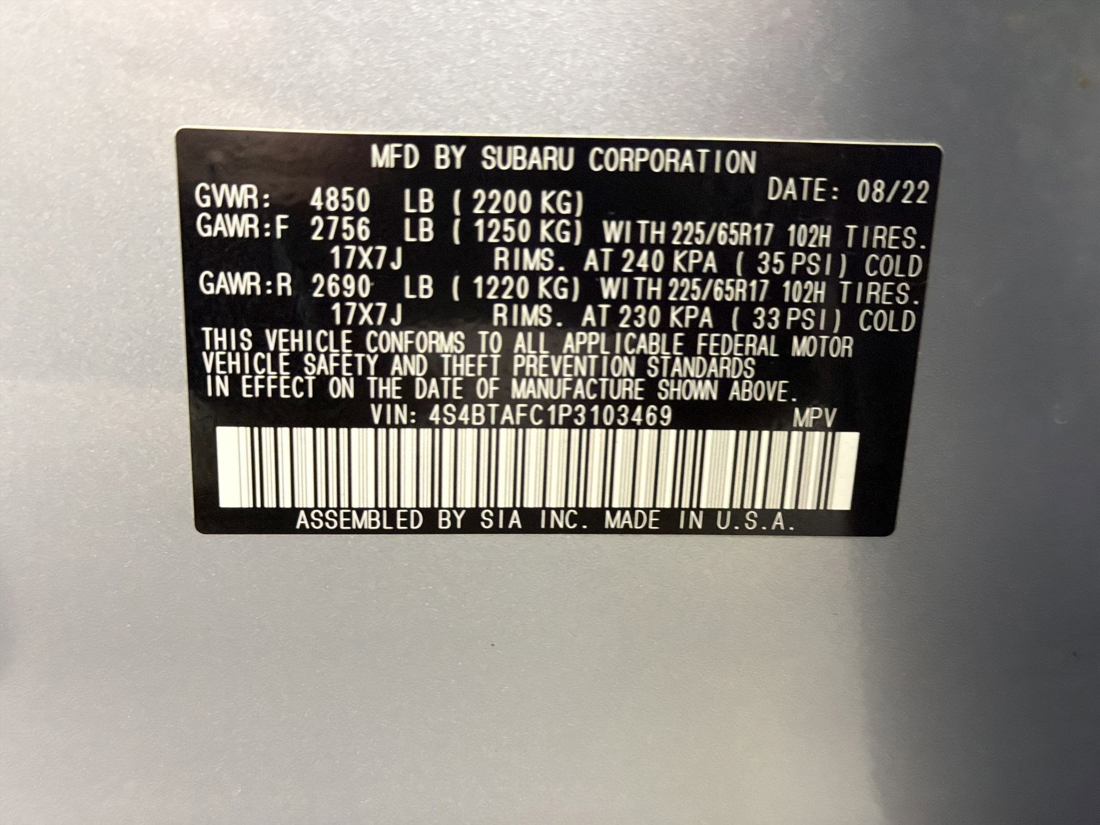 Used 2023 Subaru Outback Premium w/ Popular Package #1 AWD/4WD image 19