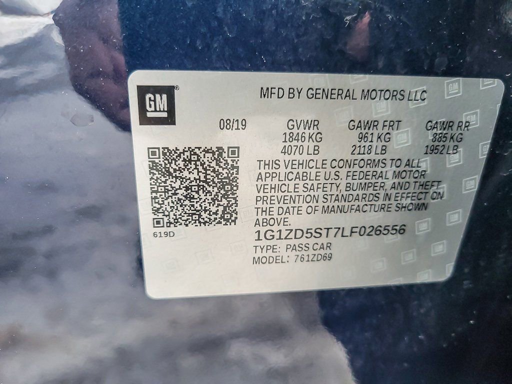 Certified 2020 Chevrolet Malibu LT image 21