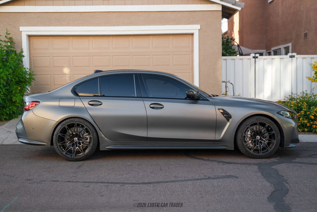 Used 2022 BMW M3 Competition w/ M Carbon Exterior Package AWD/4WD image 9