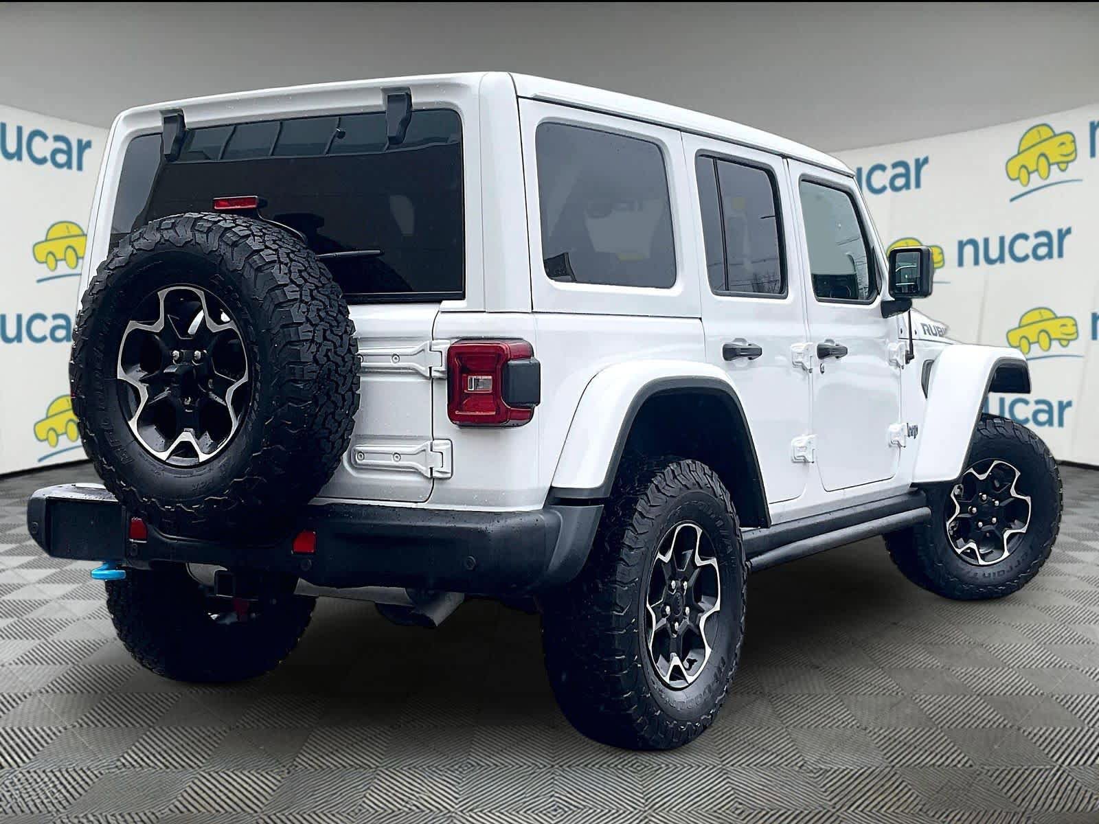 Used 2021 Jeep Wrangler Unlimited Rubicon 4xe w/ Steel Bumper Group image 6