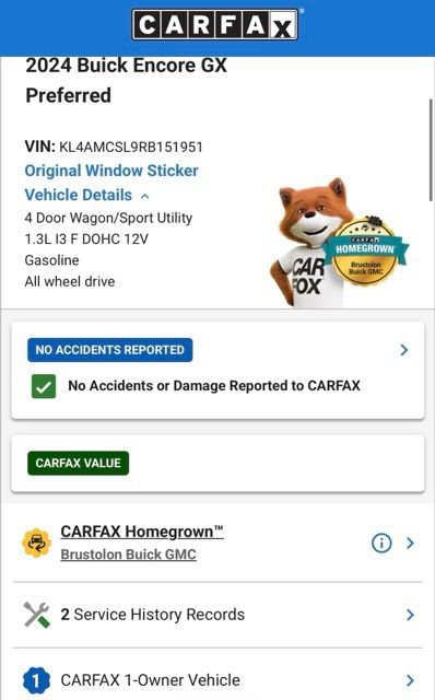 Used 2024 Buick Encore GX Preferred w/ Comfort Package AWD/4WD image 4