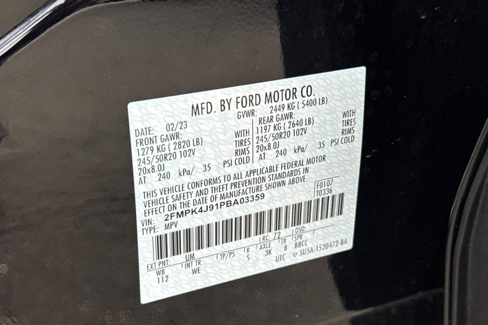 Certified 2023 Ford Edge ST-Line AWD/4WD image 33