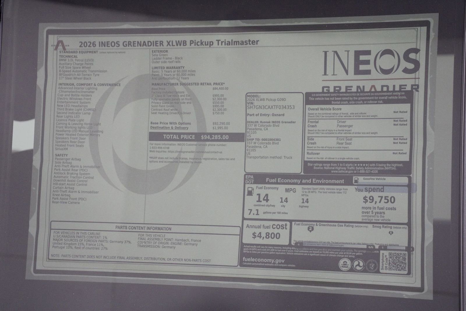 New 2026 INEOS Grenadier AWD/4WD image 22