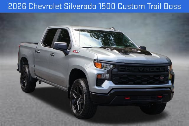 New 2026 Chevrolet Silverado 1500 Custom Trail Boss AWD/4WD image 1