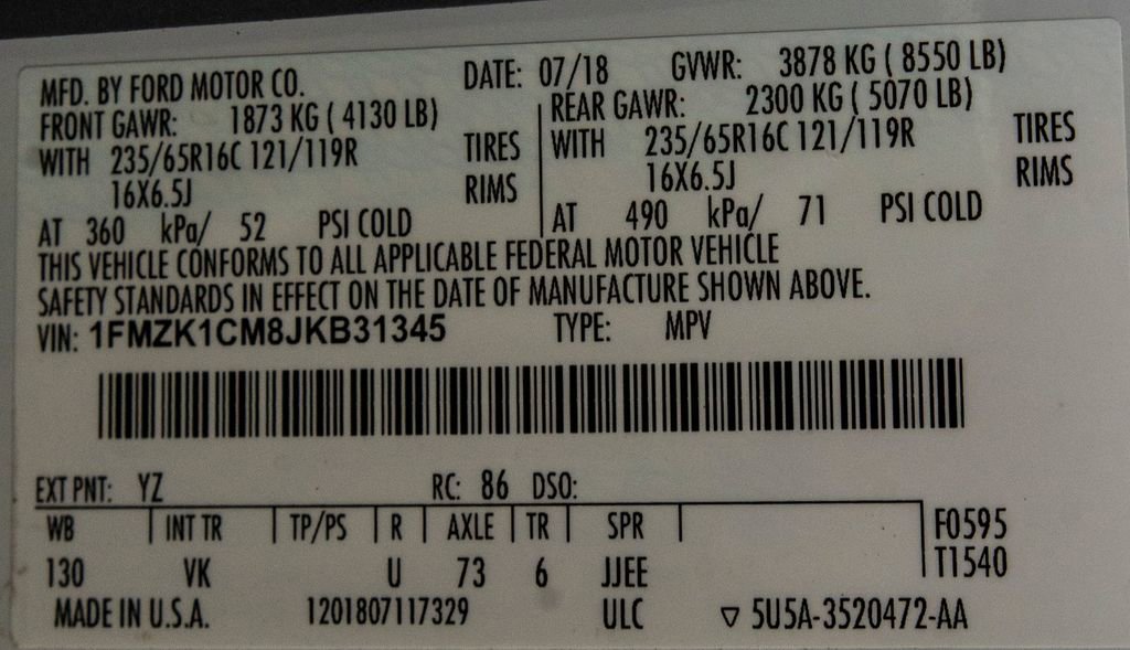 Used 2018 Ford Transit 150 XL image 26