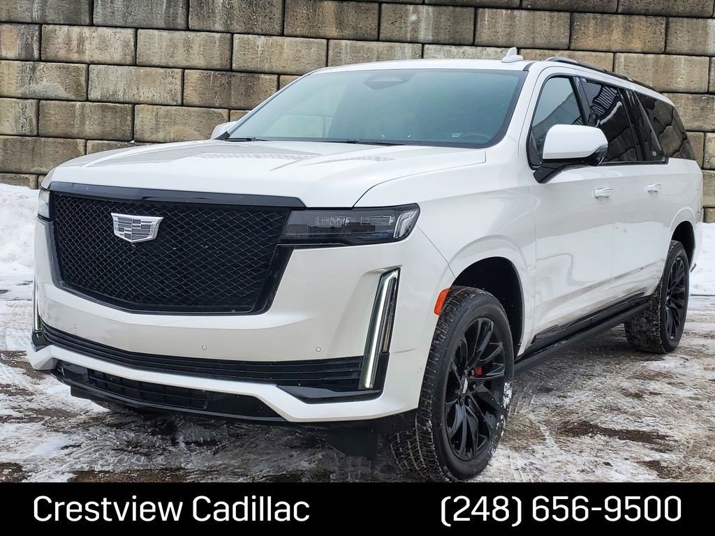 Certified 2024 Cadillac Escalade ESV Sport w/ LPO, ONYX Package image 1