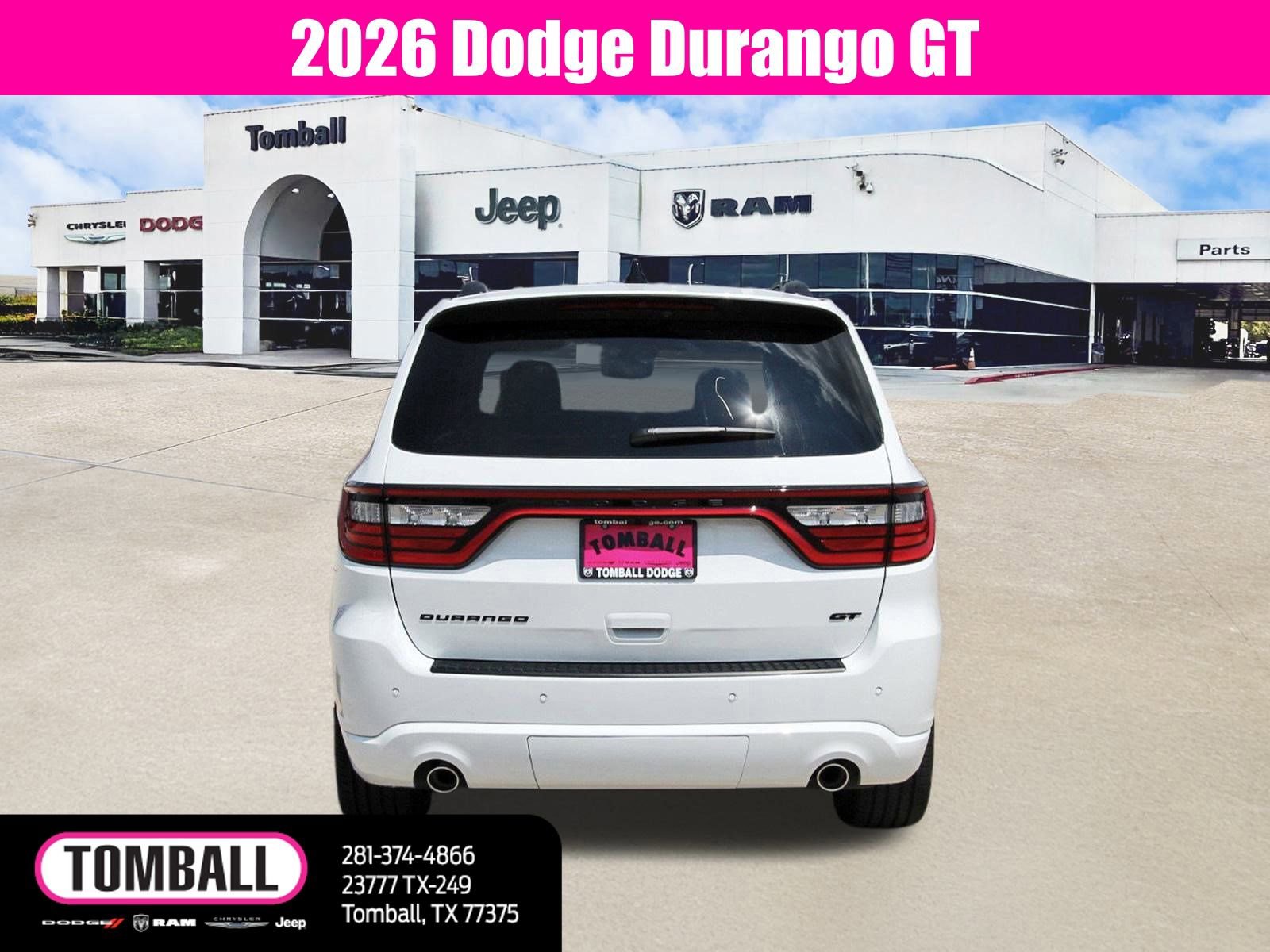 New 2026 Dodge Durango GT w/ Blacktop Package image 6