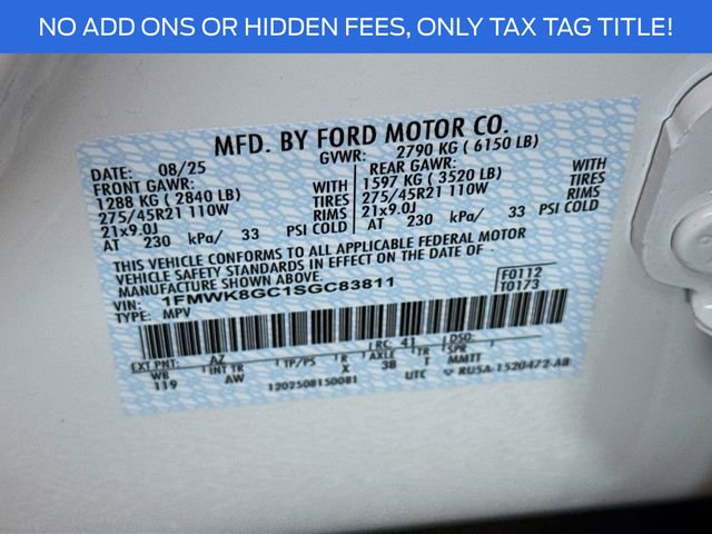 New 2025 Ford Explorer ST w/ Sun And Sound Package image 35