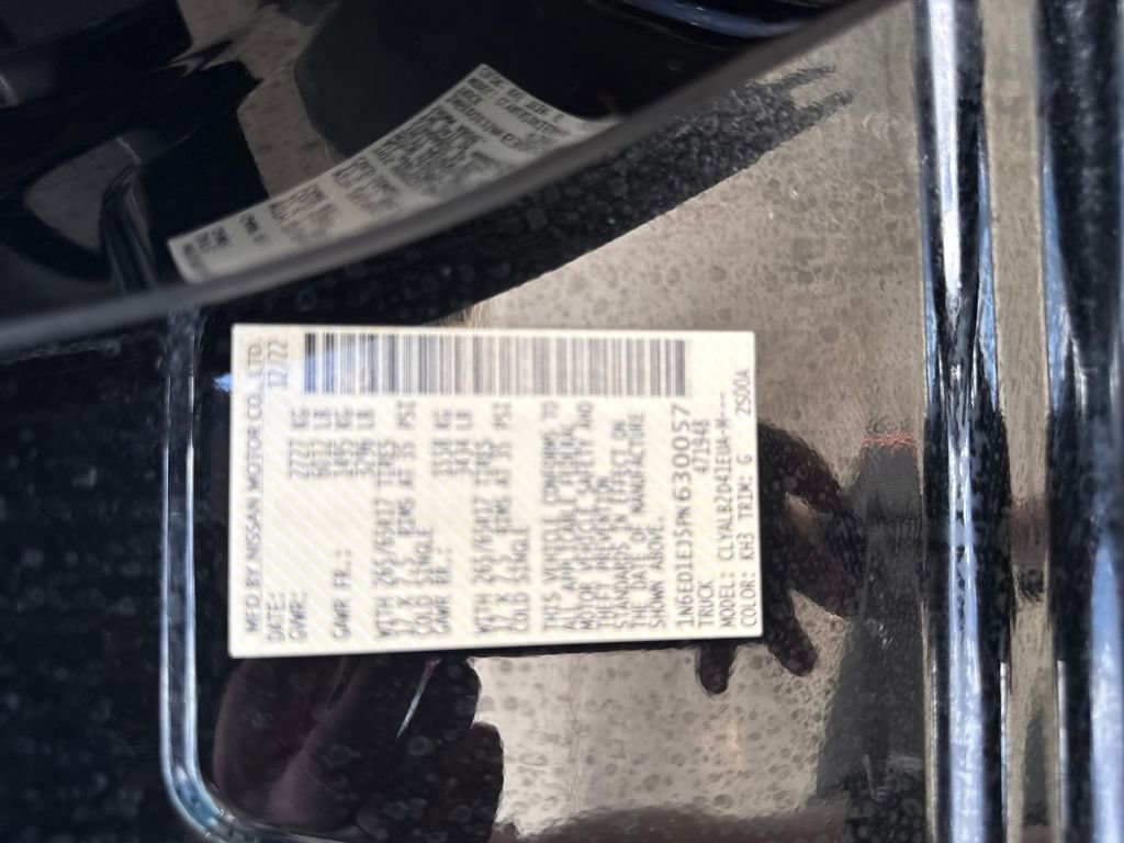 Certified 2023 Nissan Frontier SV w/ Midnight Edition Package image 32