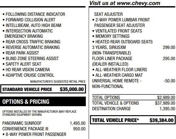 Certified 2025 Chevrolet Equinox RS w/ Convenience Package III AWD/4WD image 2