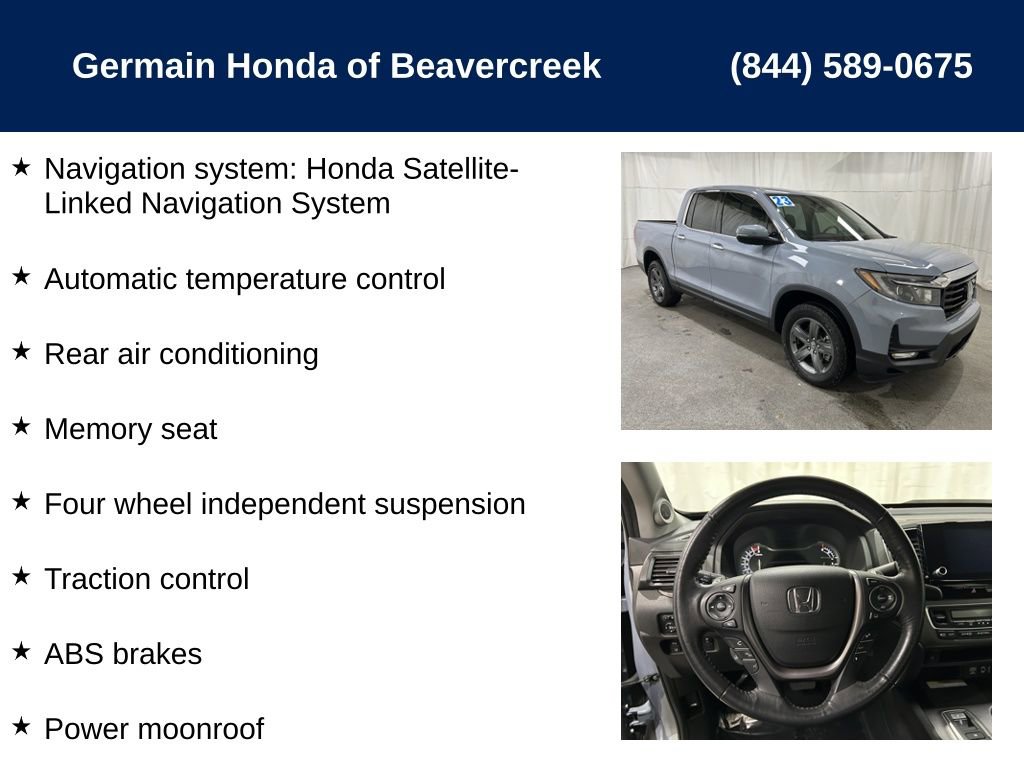 Used 2023 Honda Ridgeline RTL-E image 5