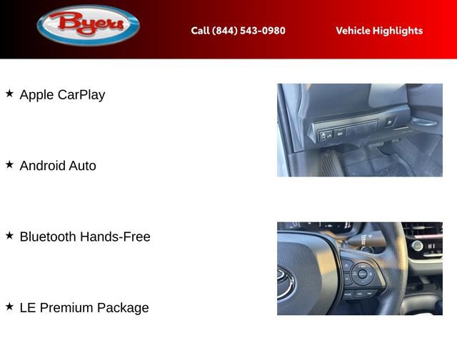 New 2026 Toyota Corolla LE w/ LE Premium Package image 21