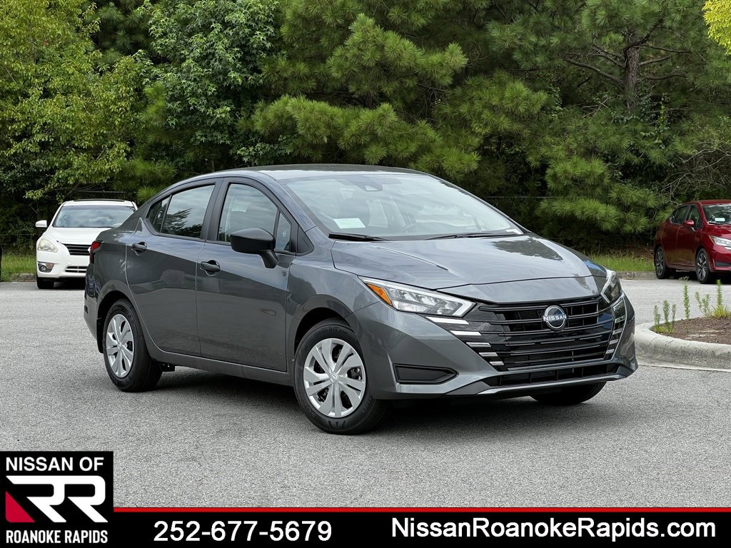 New 2025 Nissan Versa S w/ Trunk Package