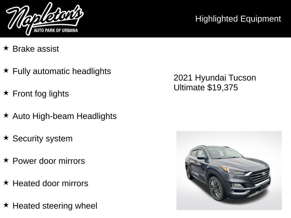 Used 2021 Hyundai Tucson Ultimate image 6