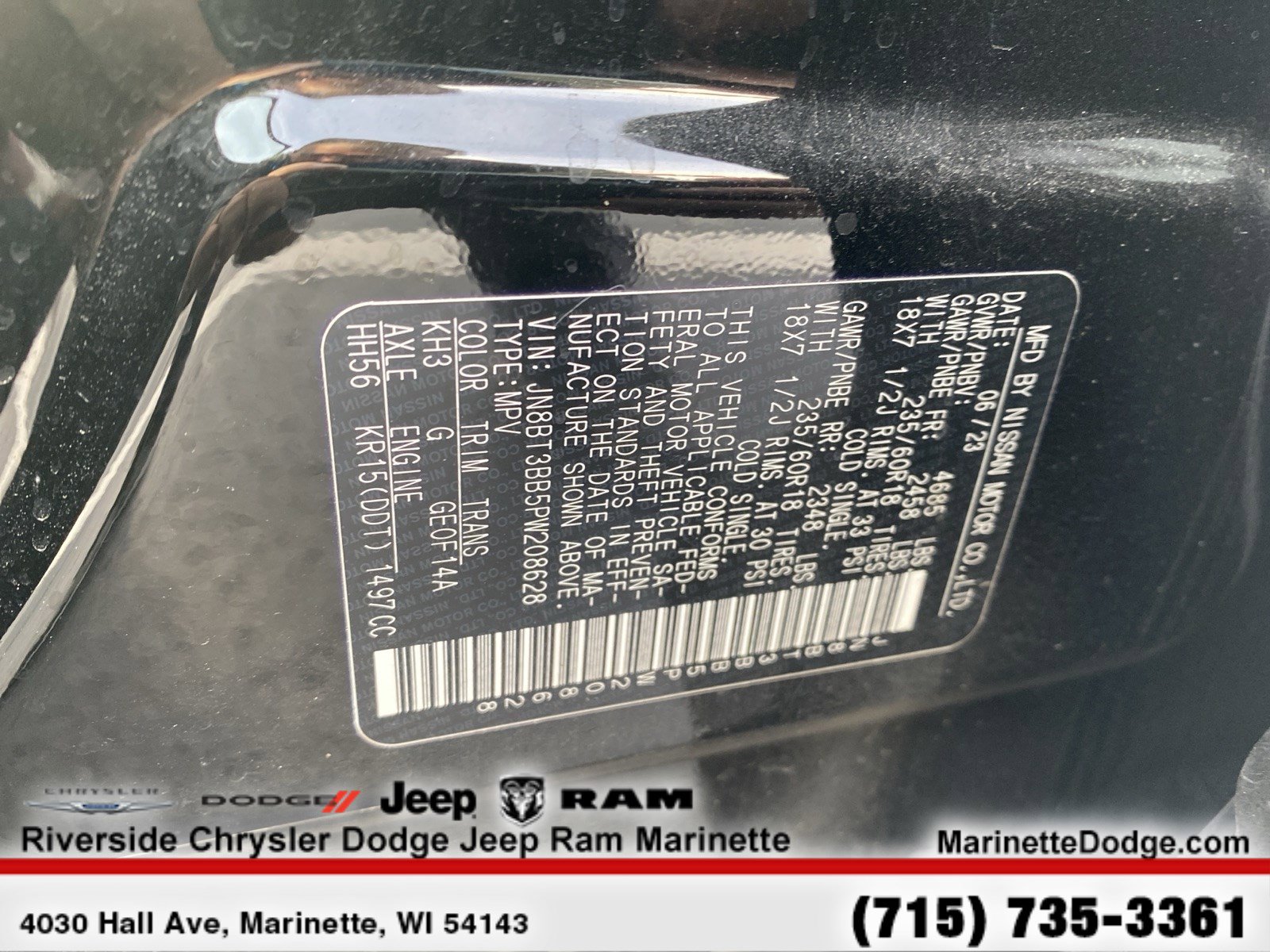 Used 2023 Nissan Rogue SV w/ SV Premium B Package image 14