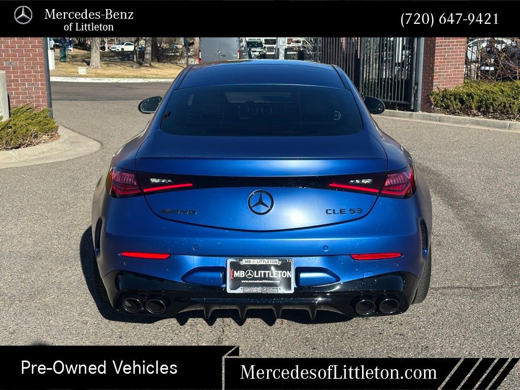 Used 2026 Mercedes-Benz CLE 53 AMG 4MATIC Coupe image 4