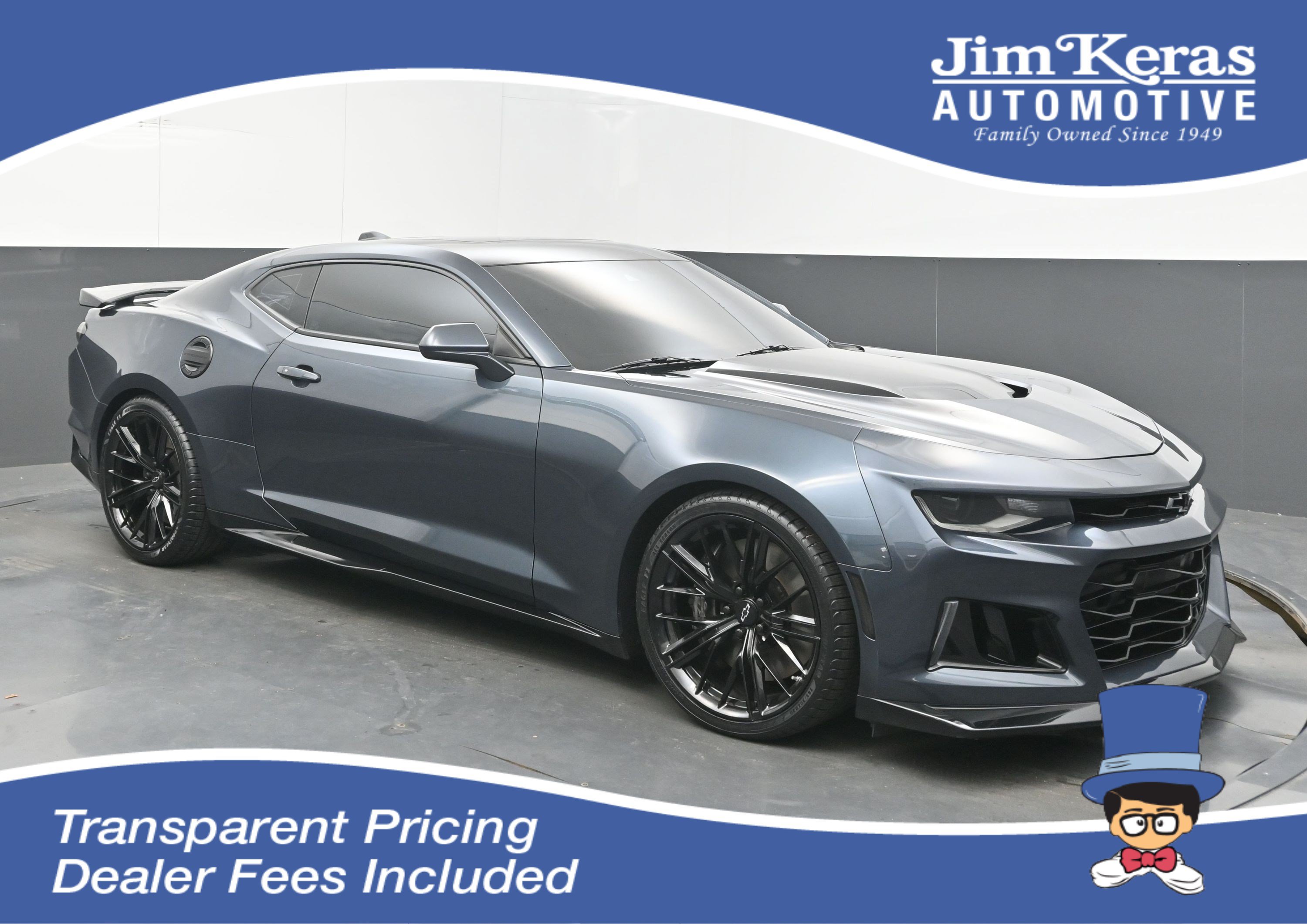 Used 2021 Chevrolet Camaro ZL1 w/ LPO, ZL1 Protection Package RWD image 1