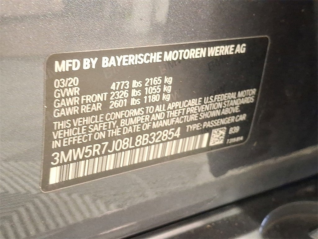 Used 2020 BMW 330i xDrive Sedan w/ Convenience Package image 29