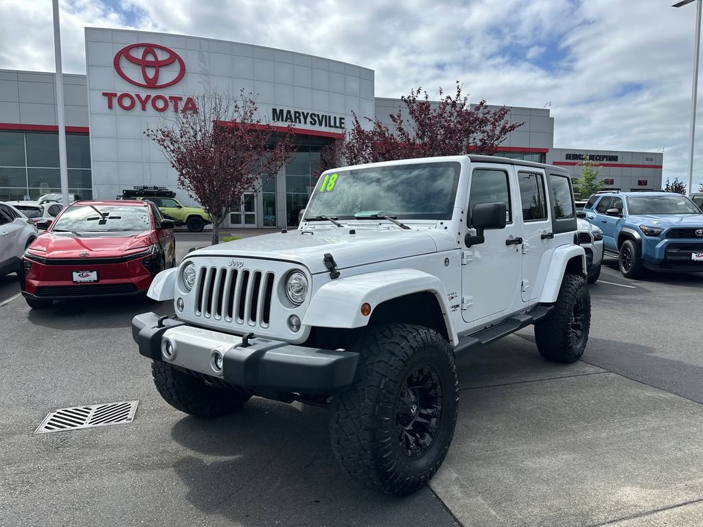 Used 2018 Jeep Wrangler Unlimited Sahara w/ Connectivity Group