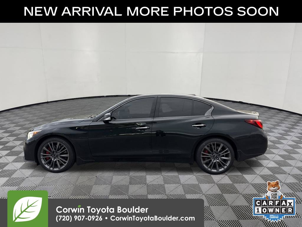 Used 2024 INFINITI Q50 Red Sport 400 w/ Black Opal Edition AWD/4WD image 4