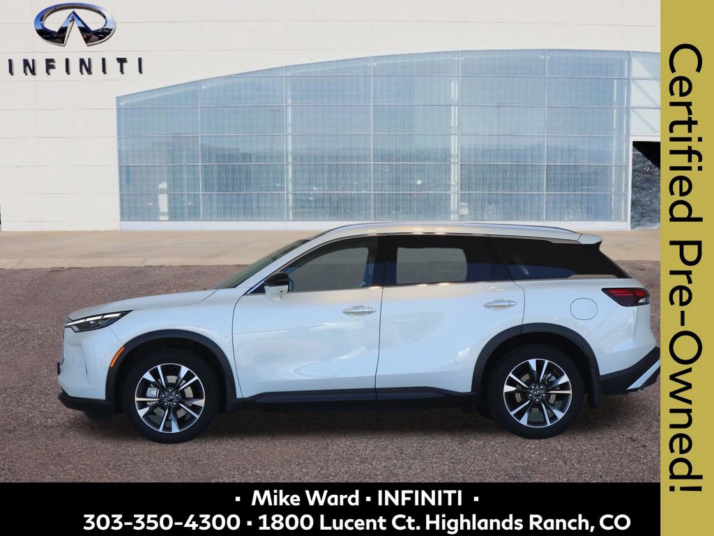 Certified 2025 INFINITI QX60 Luxe w/ Cargo Package AWD/4WD image 2