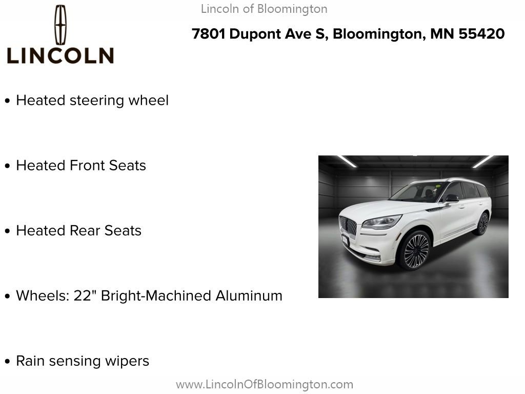 Used 2023 Lincoln Aviator Black Label w/ Dynamic Handling Package image 9