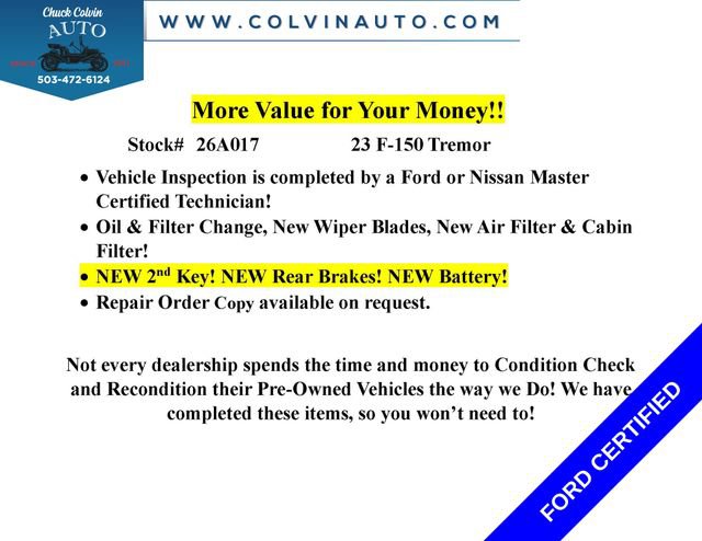 Certified 2023 Ford F150 Tremor AWD/4WD image 6