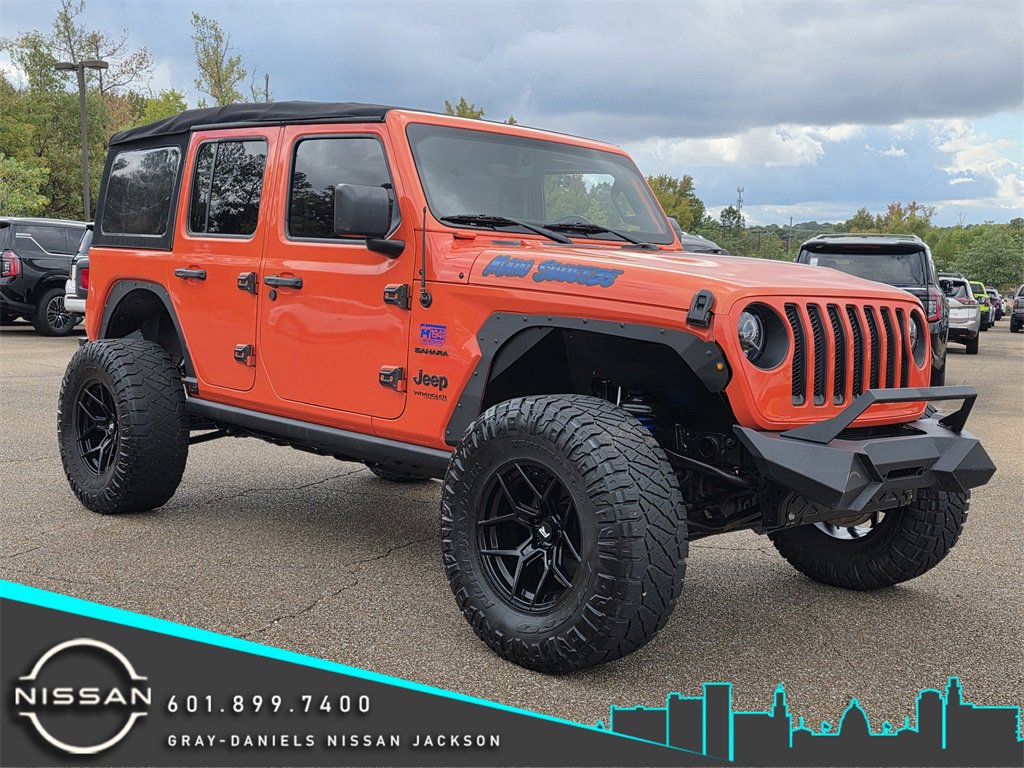Used 2019 Jeep Wrangler Unlimited Sahara w/ Uconnect 4C Nav & Sound Group