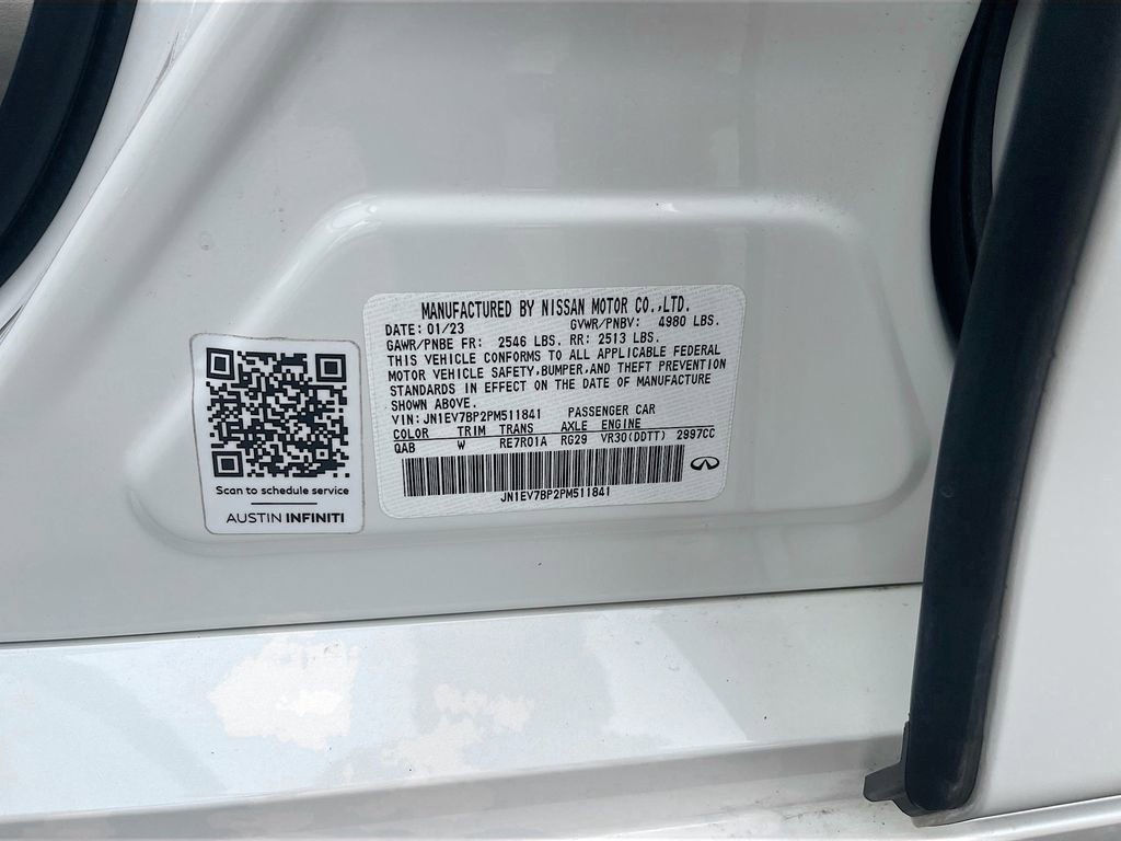 Used 2023 INFINITI Q50 Luxe w/ Cargo Package image 32