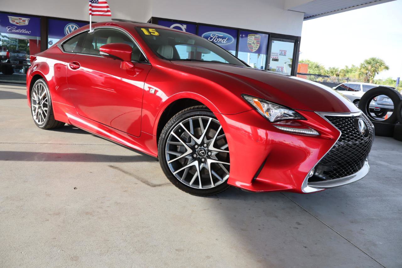 Used 2015 Lexus RC 350 w/ F Sport w/Summer Tires RWD image 3