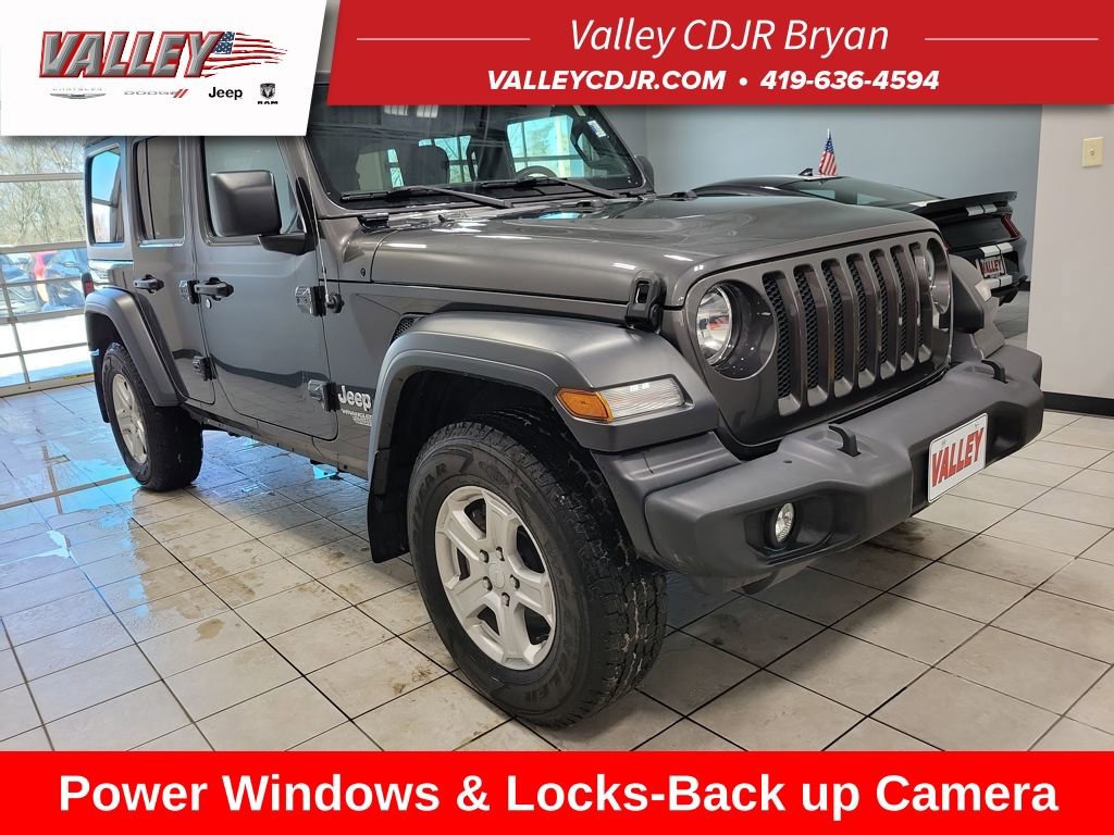 Used 2021 Jeep Wrangler Unlimited Sport AWD/4WD image 1