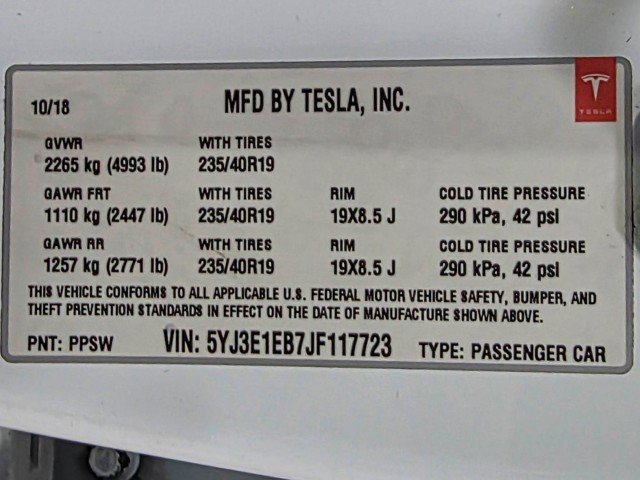 Used 2018 Tesla Model 3 Long Range image 38