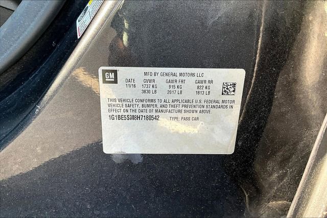 Used 2017 Chevrolet Cruze LT image 3