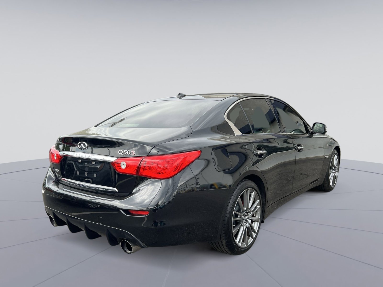 Used 2017 INFINITI Q50 Red Sport 400 AWD/4WD image 9