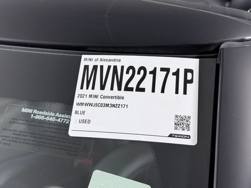 Used 2021 MINI Cooper S w/ Sidewalk Package FWD image 34